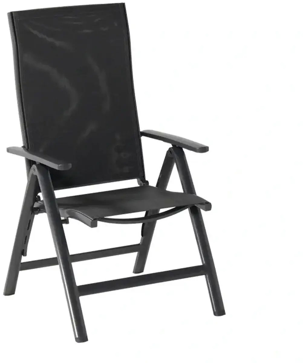 Hartman tuinstoel Sitges aluminium / textileen standenstoel