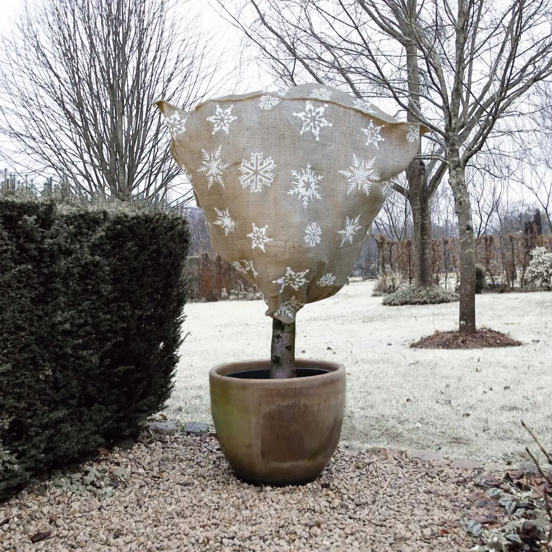 Nature Jutehoes 100xØ75cm - Naturel - afbeelding 3 van 5