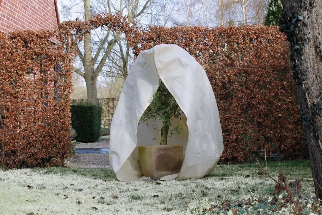 Nature Winterhoes 200x150cm Beige - afbeelding 2 van 6