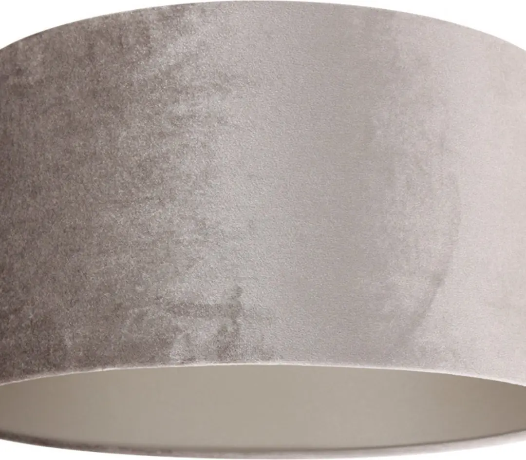 Steinhauer Lampenkap Grijs/Taupe Velours ⌀40cm - afbeelding 6 van 6