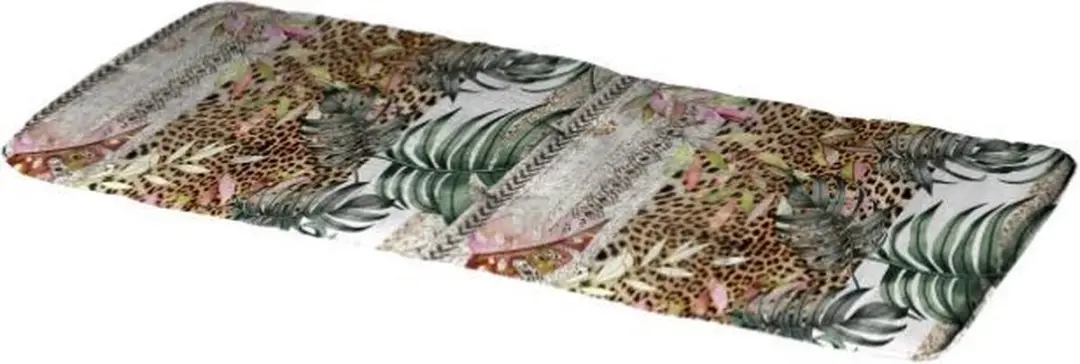 Buitenkleed Tuinkleed Balkonkleed Living plaid 150x68 Kyra taupe