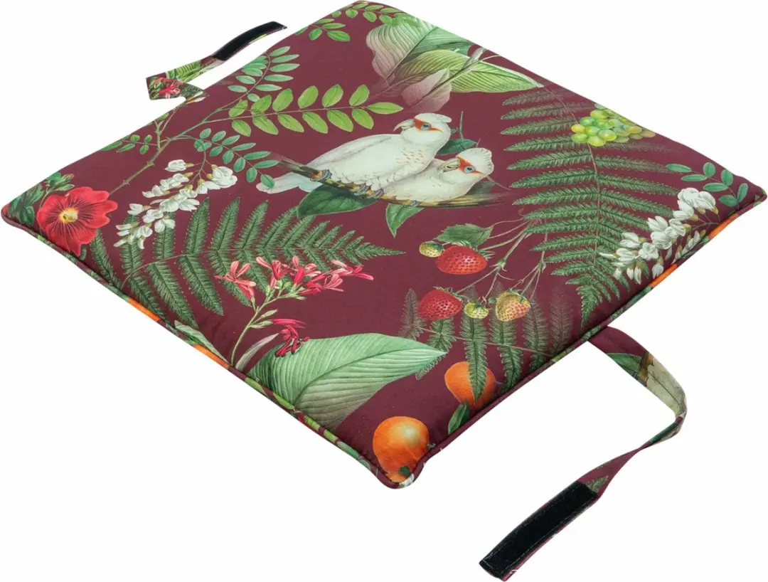 Madison zitkussen Toscane 46x46 cm Josie bordeaux
