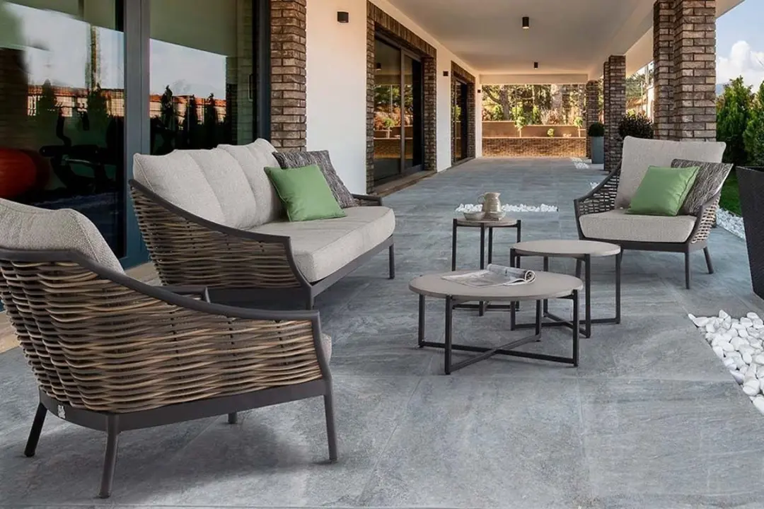 Apple Bee Milou Lounge Tuinstoel - Willow Bruin - afbeelding 3 van 6