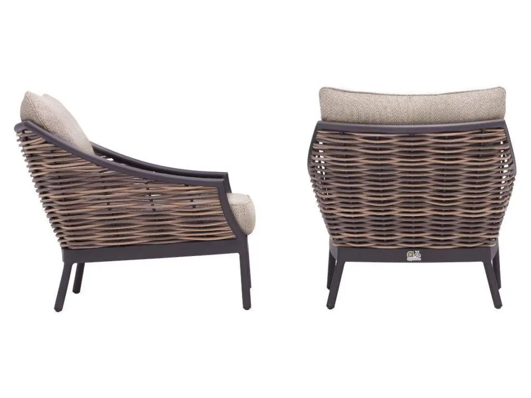 Apple Bee Milou Lounge Tuinstoel - Willow Bruin - afbeelding 5 van 6