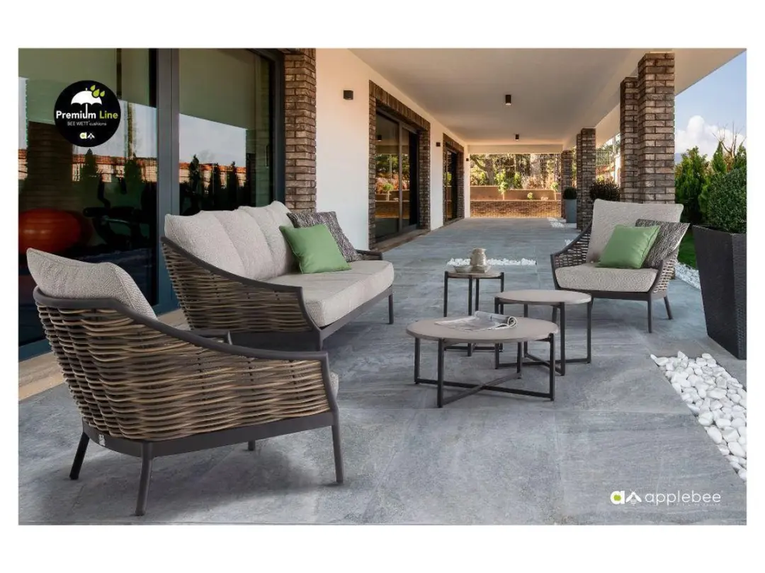 Apple Bee Milou Lounge Tuinstoel - Willow Bruin - afbeelding 2 van 6