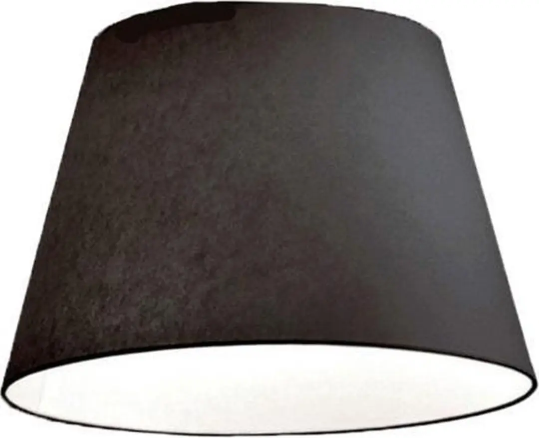 Artemide Tolomeo Lampenkap Zwart Satijn Ø 36 cm