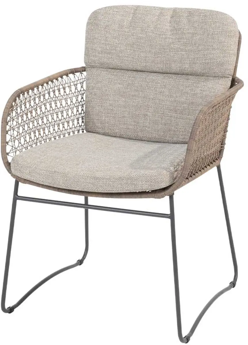 4 Seasons Outdoor Aprilla Tuinstoel - Bruin - afbeelding 6 van 6