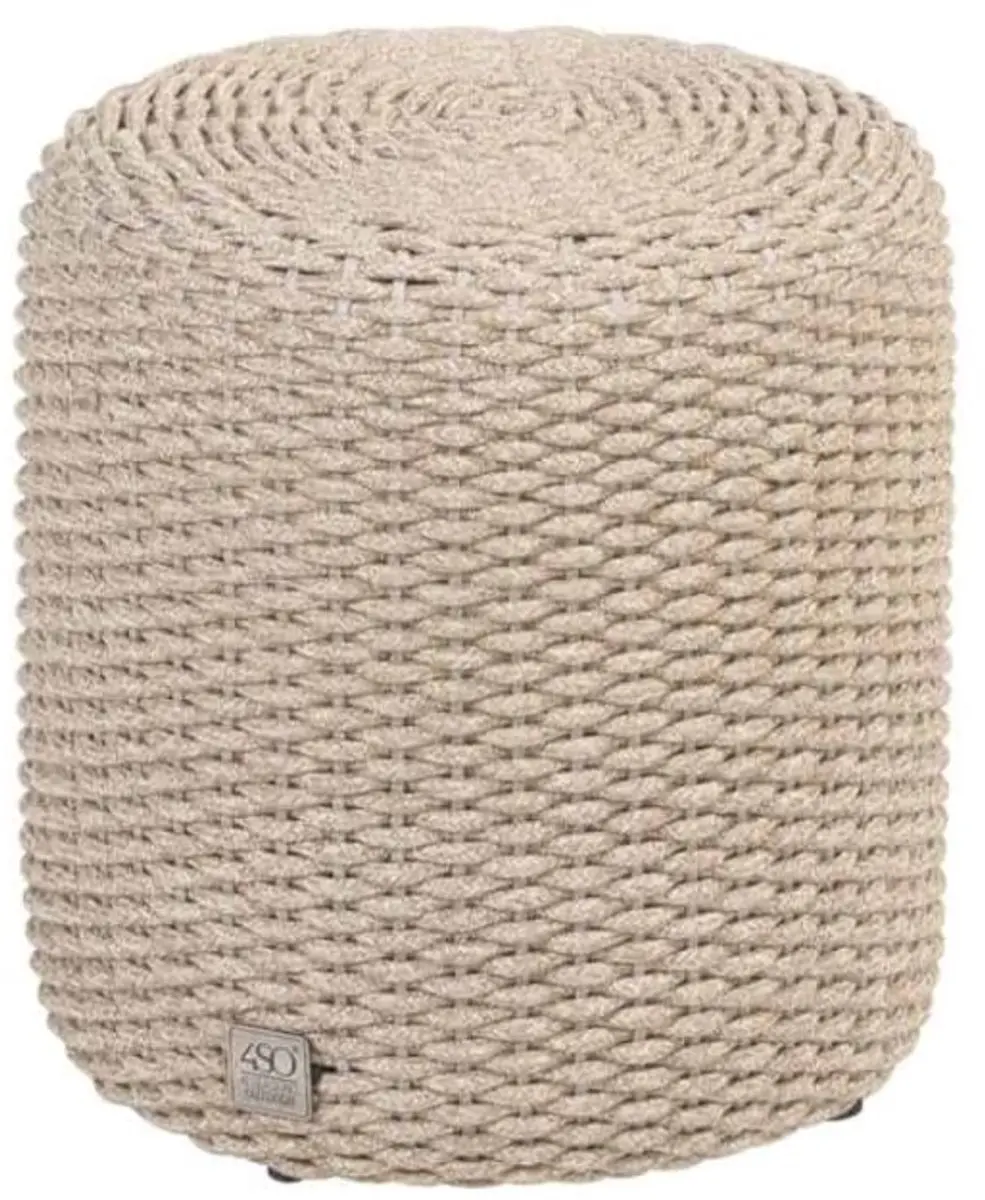 4 Seasons Outdoor Muffin Poef Ø40cm - Latte - afbeelding 2 van 2