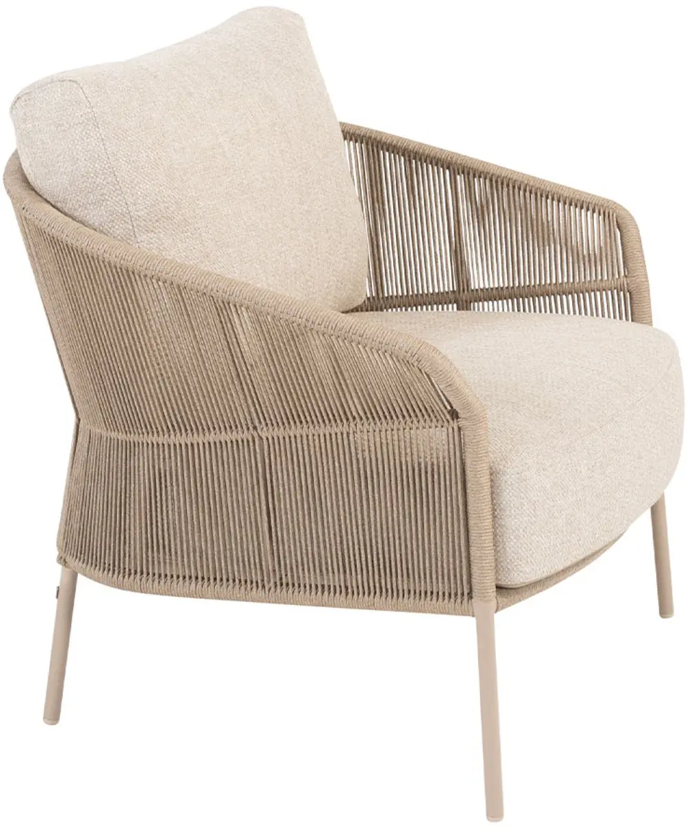 4 Seasons Florence Loungestoel - Latte - afbeelding 6 van 6