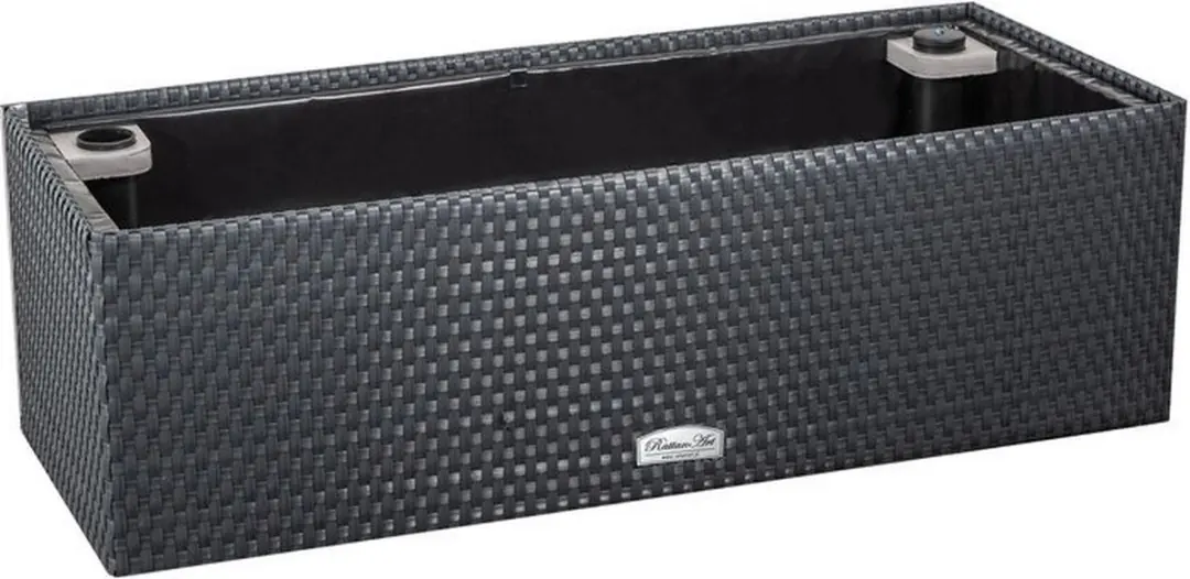 Intergard Zelfwaterende plantenbak antraciet 95x40x30cm