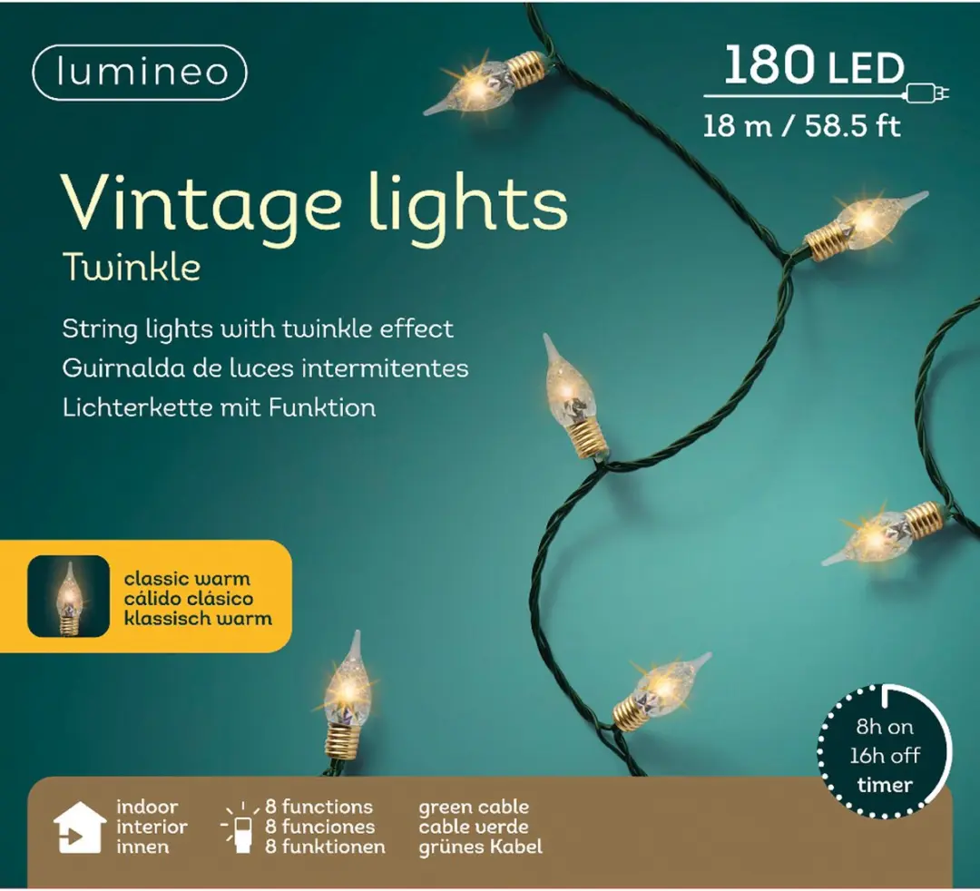 Lumineo Vintage kerstverlichting