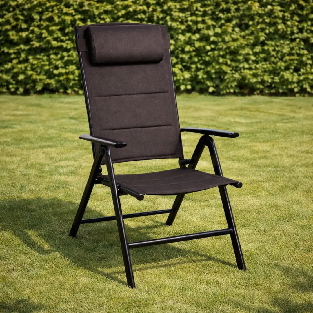 FlinQ Luma Verstelbare Aluminium Tuinstoelen 1-PACK