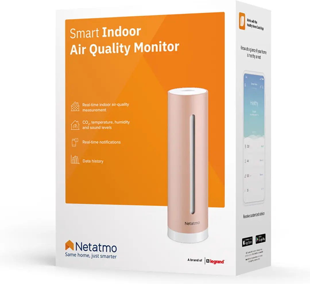 Netatmo Gezond Thuis Coach Roze - afbeelding 4 van 6