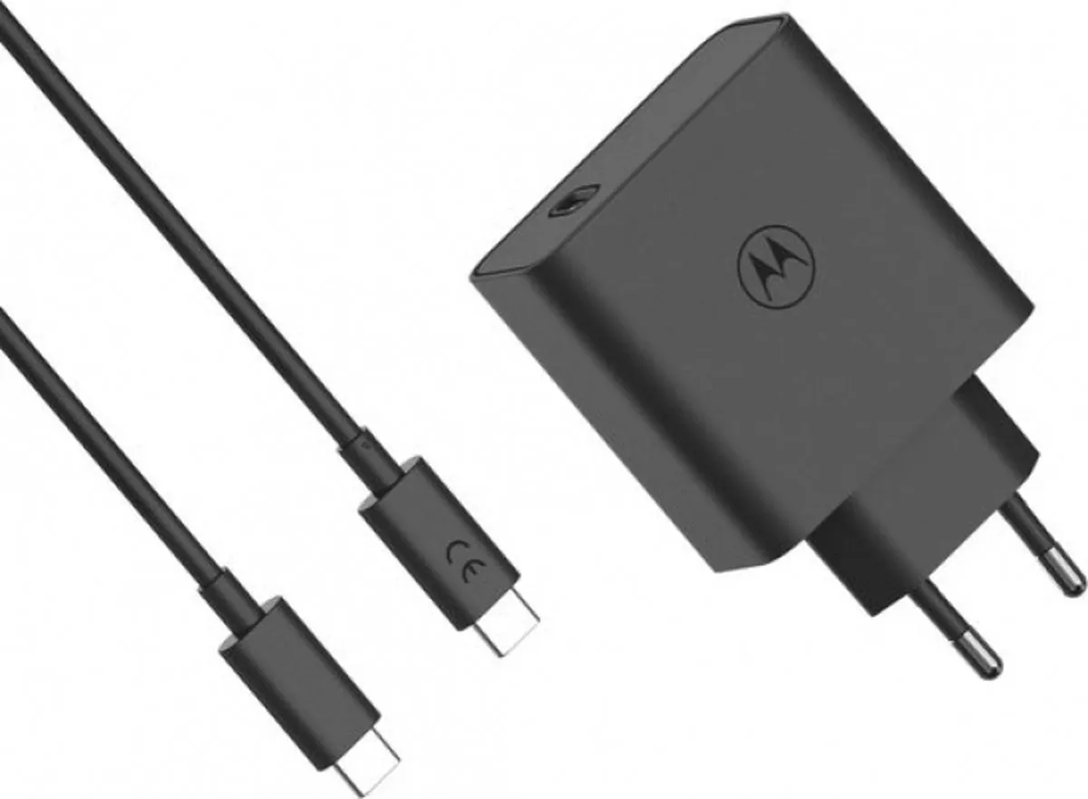 Motorola TurboPower 125W USB-C Lader MC1252 - Zwart