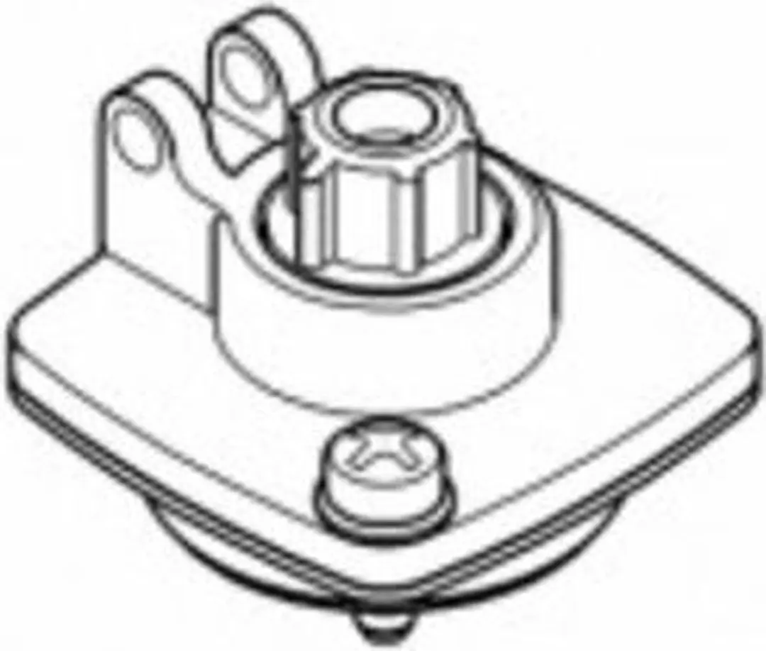 GROHE Deksel Urinoirspoeler 43102000 - afbeelding 4 van 4