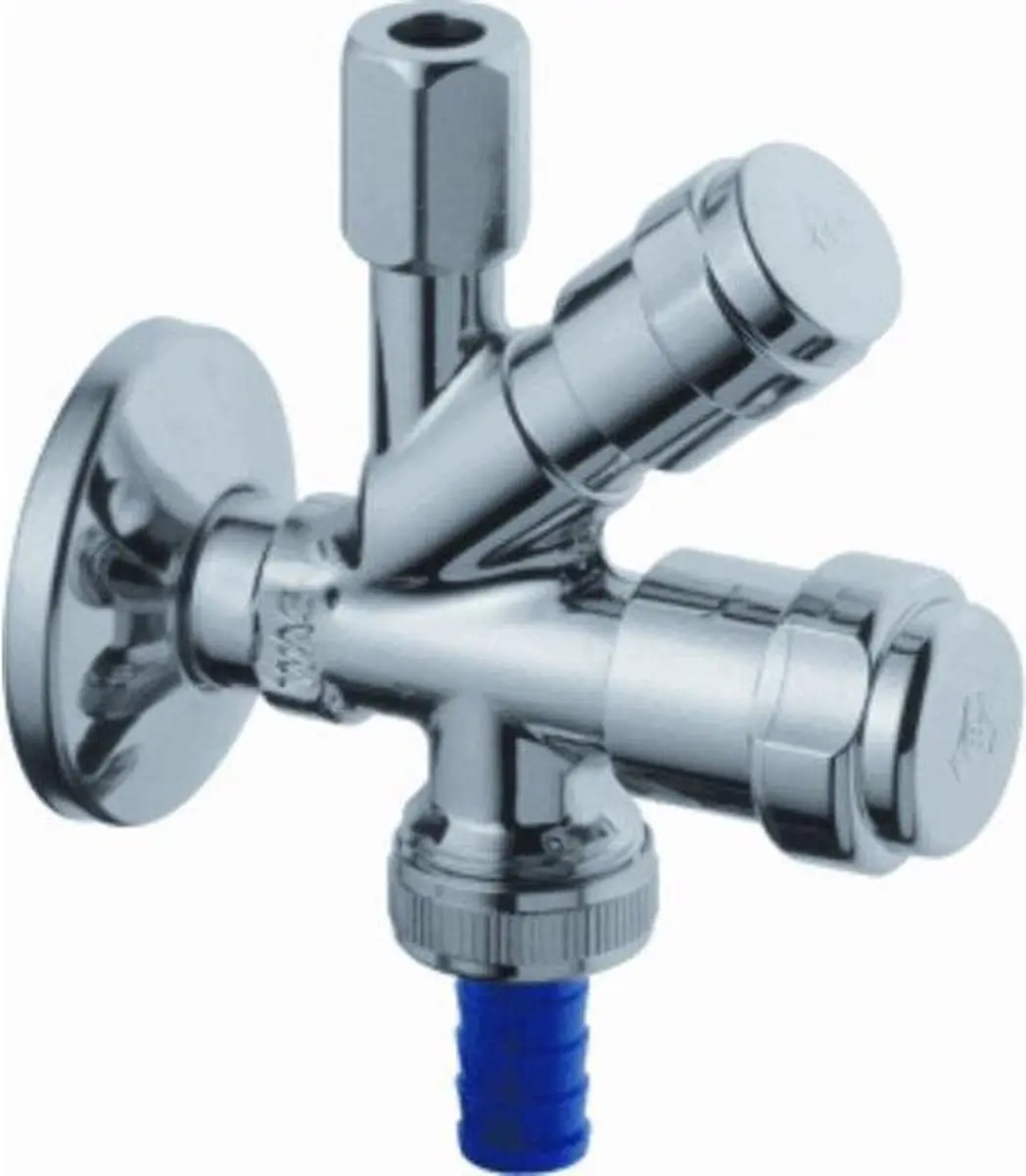 Grohe Eggemann Vaatwashoekstopkraan 1/2" - Chroom - afbeelding 4 van 6