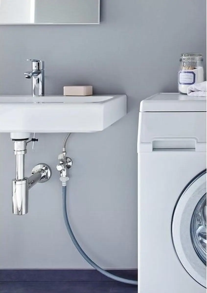Grohe Eggemann Vaatwashoekstopkraan 1/2" - Chroom - afbeelding 2 van 6