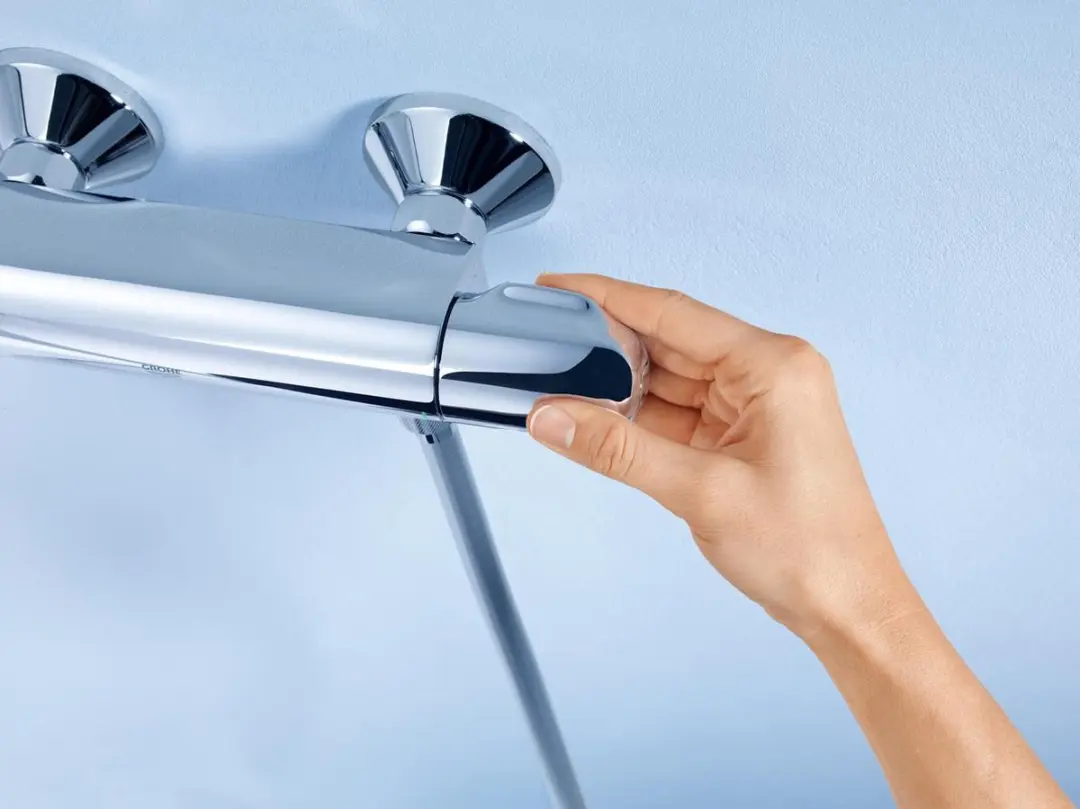 GROHE Grohtherm 1000 thermostatische douchekraan 15cm chroom - afbeelding 3 van 6