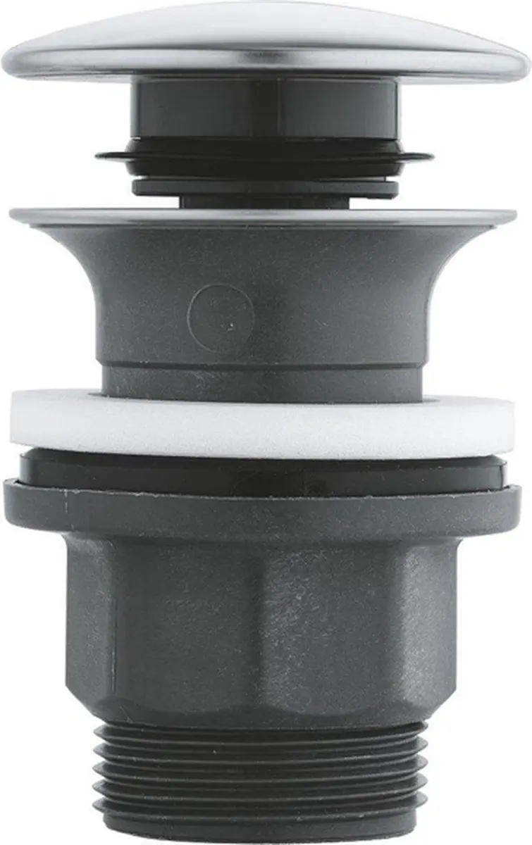Grohe Push Open Waste Chroom - afbeelding 5 van 5