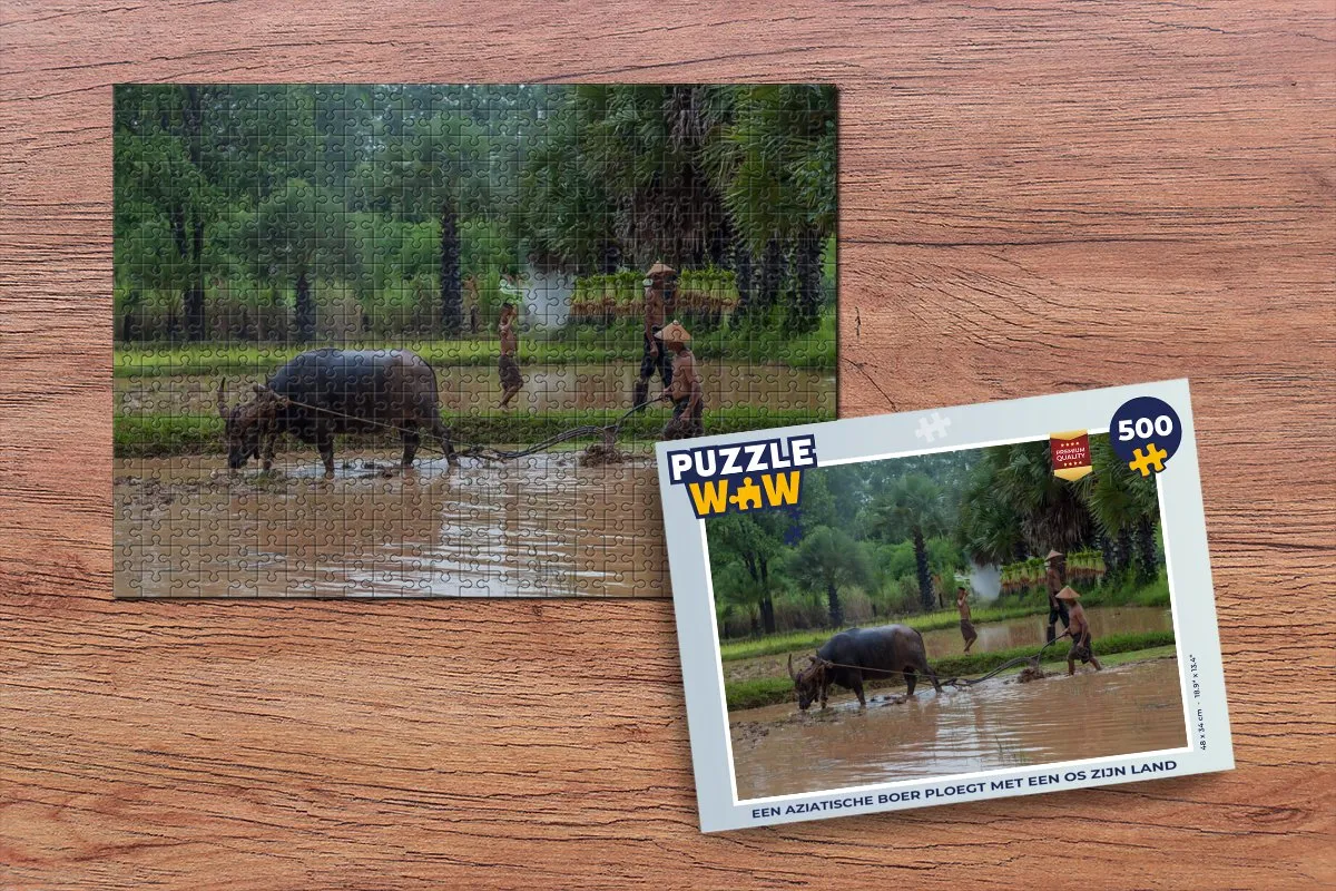 PuzzleWow Legpuzzel 500 Stuks - Multicolor