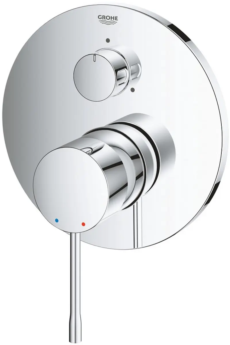 Grohe Essence Inbouw Douchekraan 3-weg Chroom - afbeelding 2 van 4