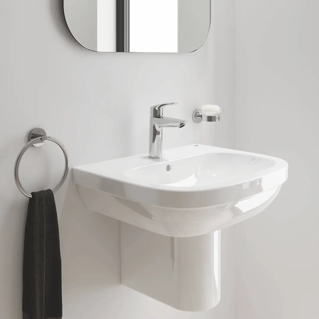 Grohe Eurosmart M-size Wastafelkraan - Chroom - afbeelding 6 van 6