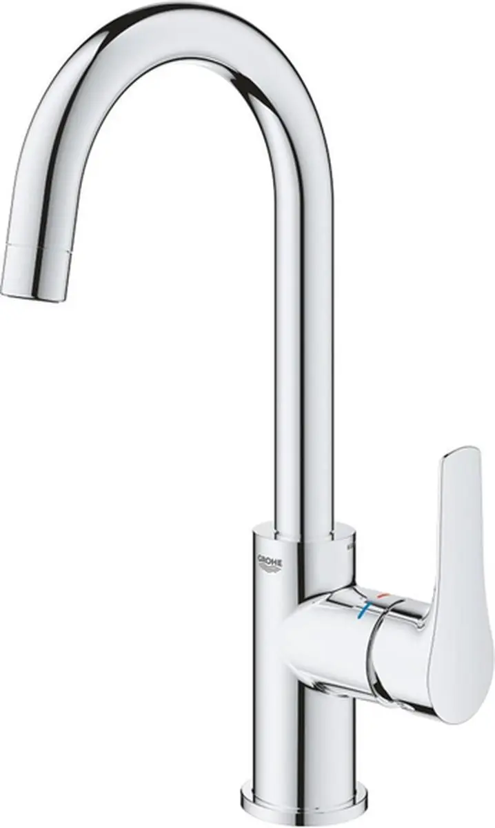 Grohe Eurosmart L-Size Wastafelkraan - Chroom - afbeelding 2 van 6