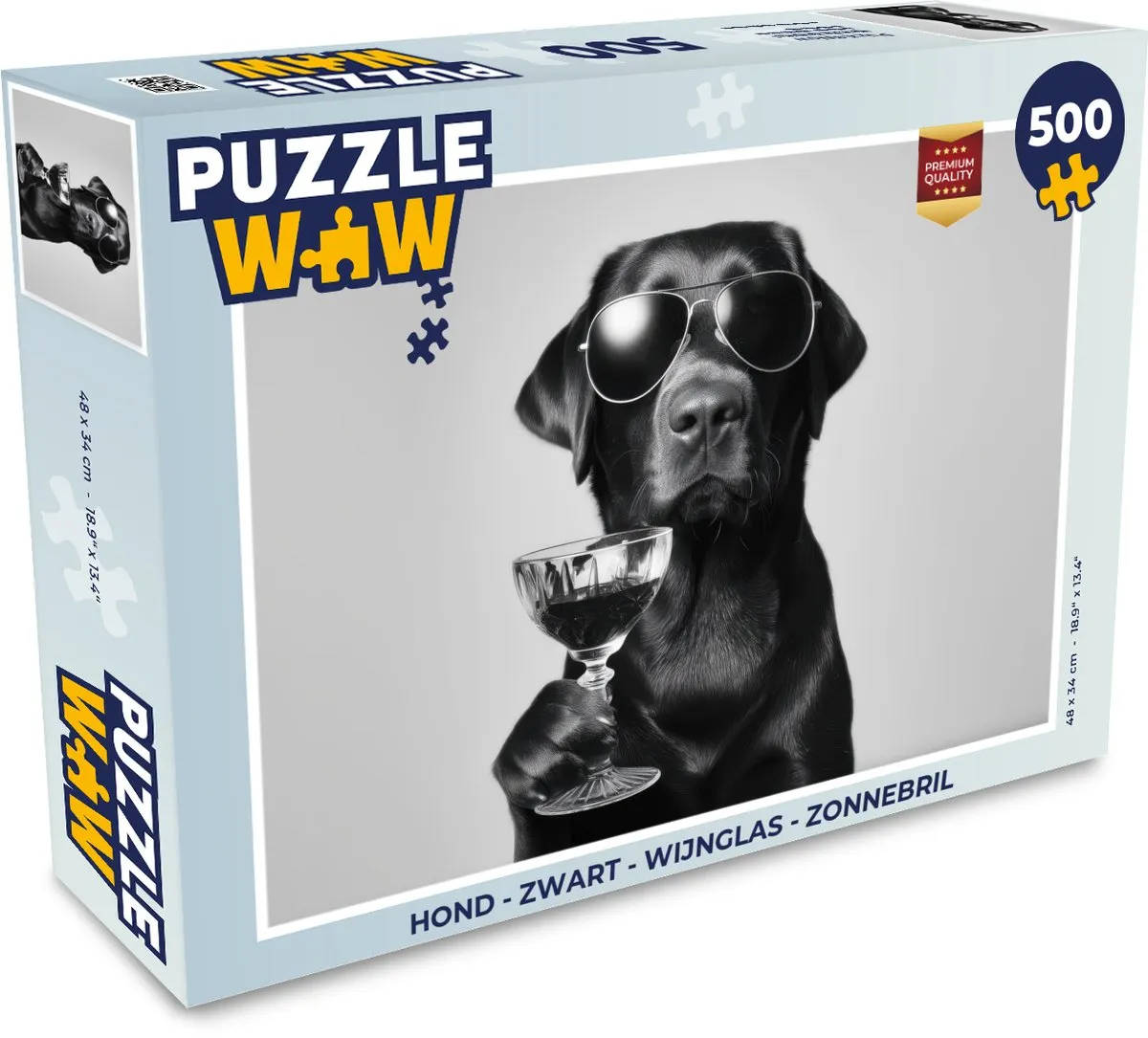 PuzzleWow Hond Legpuzzel 500 Stuks