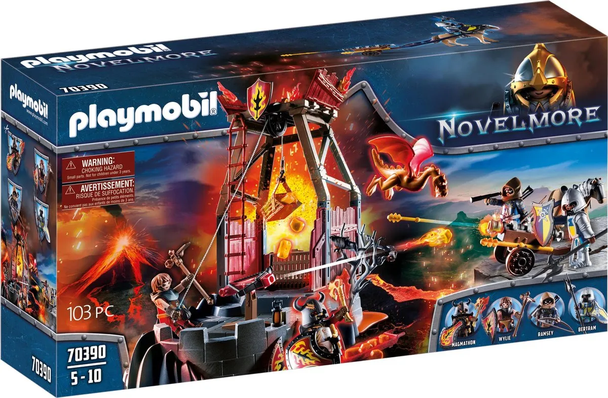 Playmobil Novelmore Burnham Raiders Lavamijn 70390