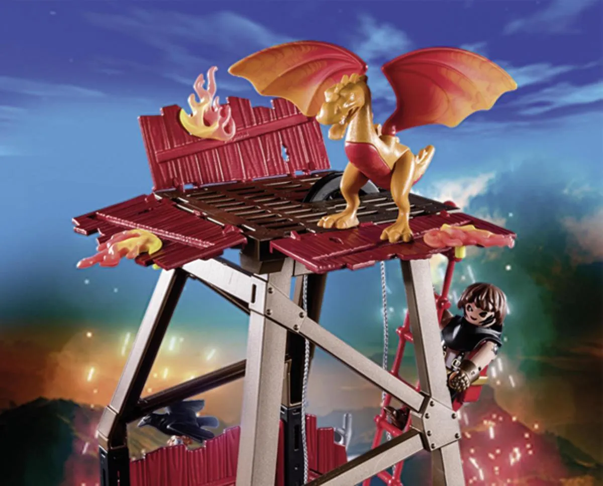 Playmobil Novelmore Burnham Raiders Lavamijn 70390 - Multicolor