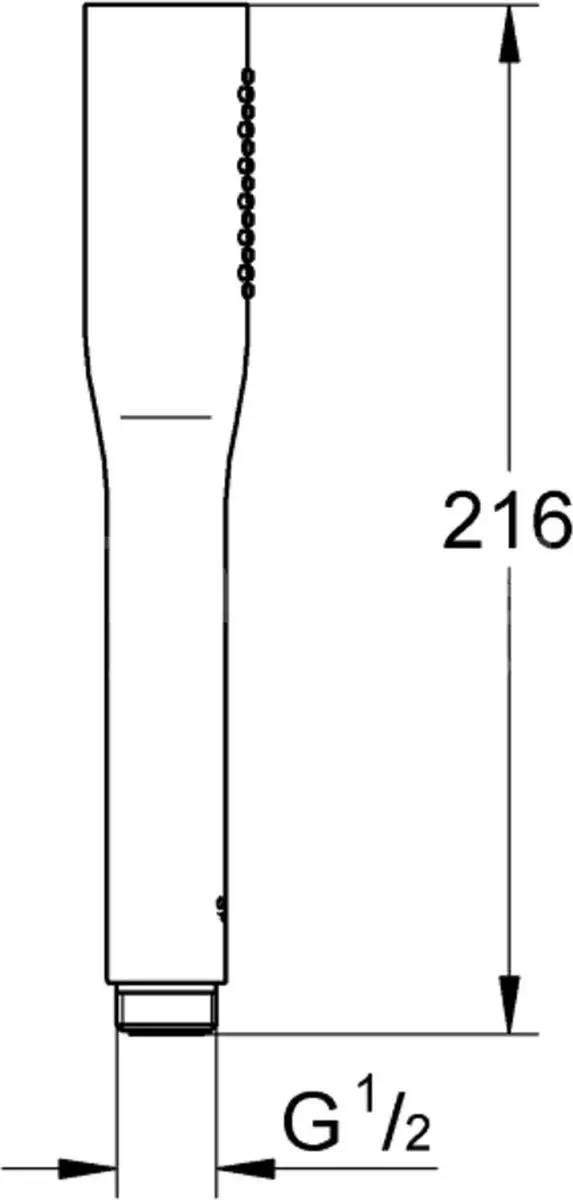 Grohe Euphoria Cosmopolitan Handdouche - Chroom - afbeelding 2 van 2