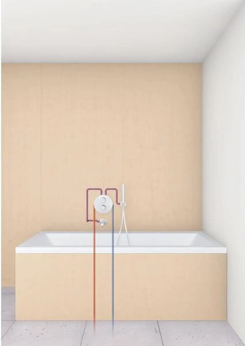 GROHE Concetto baduitloop 17cm chroom - afbeelding 2 van 6