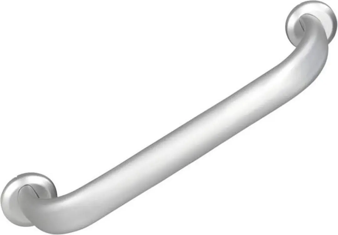 WENKO Wandgreep Secura Premium 43cm aluminium - Veiligheidsgreep - Wandbeugel - Badgreep - Belastbaarheid max. 120 kg - TÜV GS getest, gekeurd en gecertificeerd