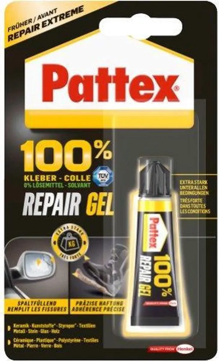 Pattex PRXG8 100% Repair Gel 8g