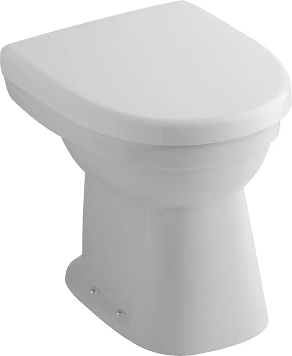 Geberit 300 Basic closetpot-96 vlakspoel 35.5x47cm PK wit