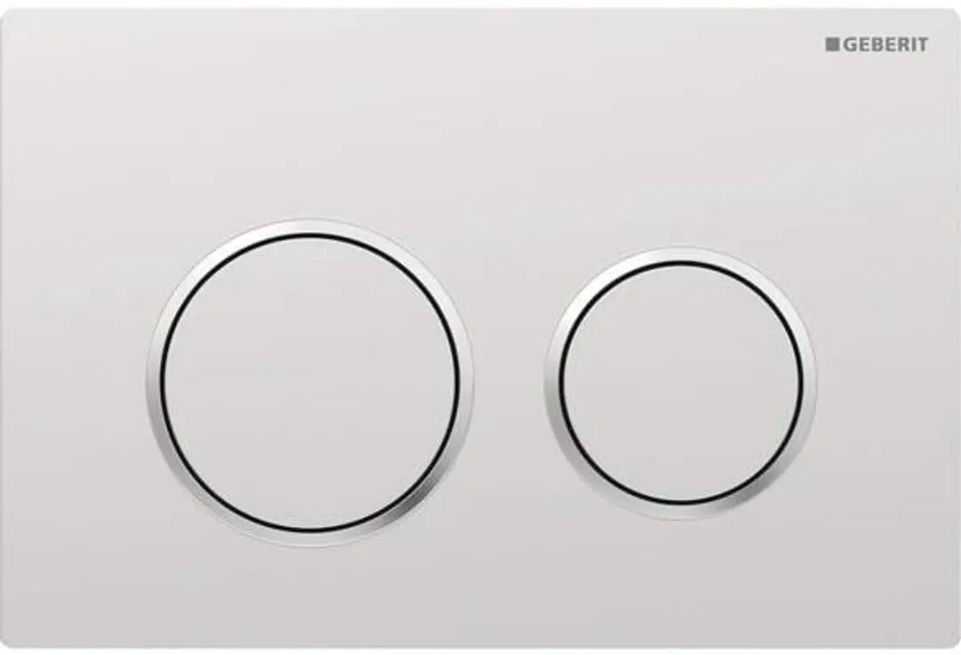 Geberit Omega20 Bedieningsplaat - Mat Chroom - afbeelding 5 van 5