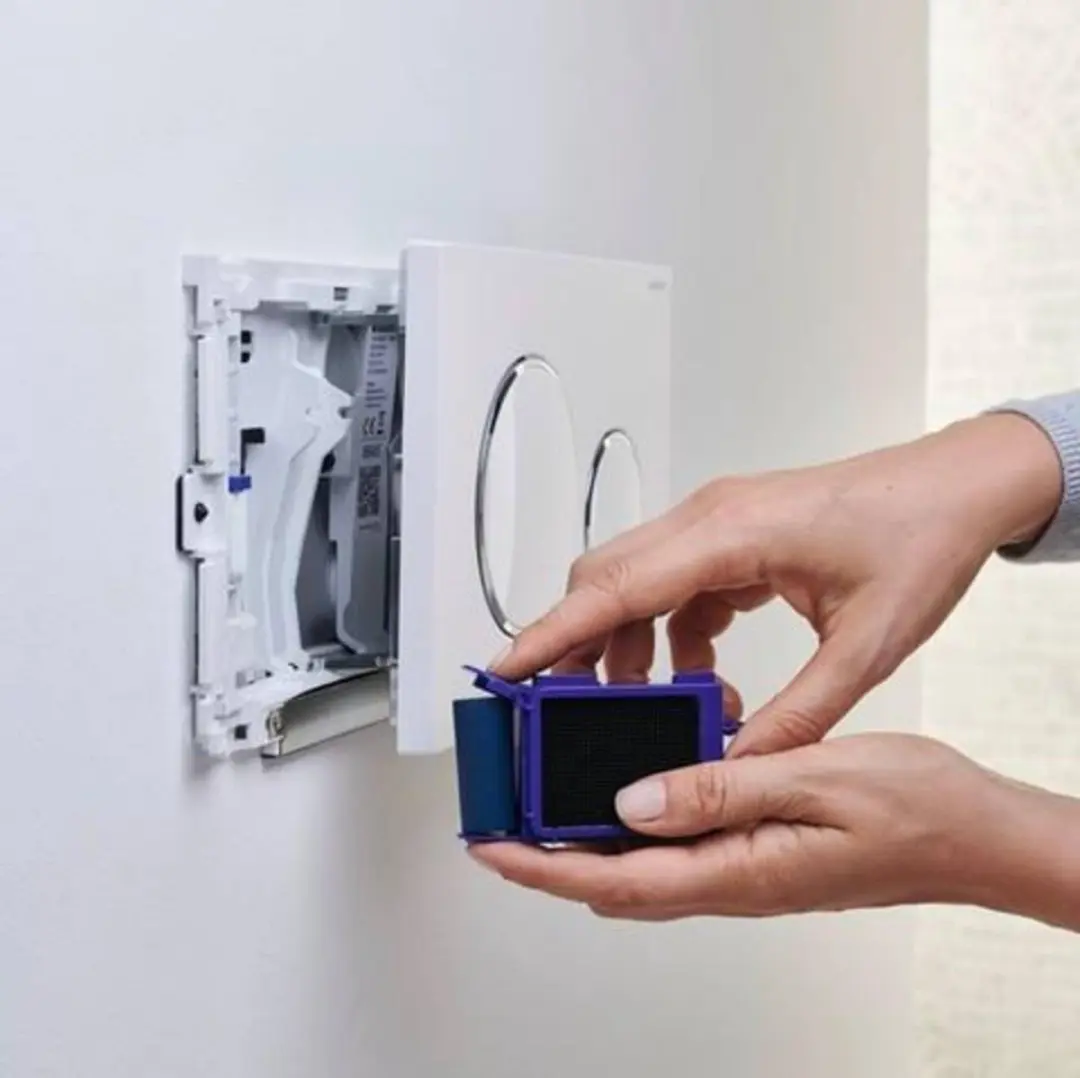 Geberit Sigma Toiletblokhouder UP320 DuoFresh - Glansverchroomd - afbeelding 3 van 6