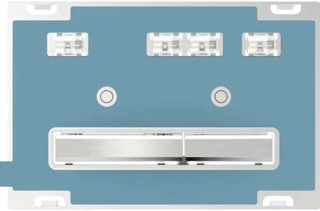 Geberit Sigma50 Bedieningsplaat 2-toets - Chroom - afbeelding 3 van 3