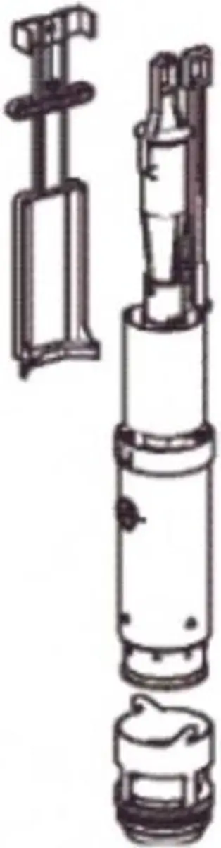 Geberit Type 208 spoelventiel 8cm - afbeelding 3 van 3