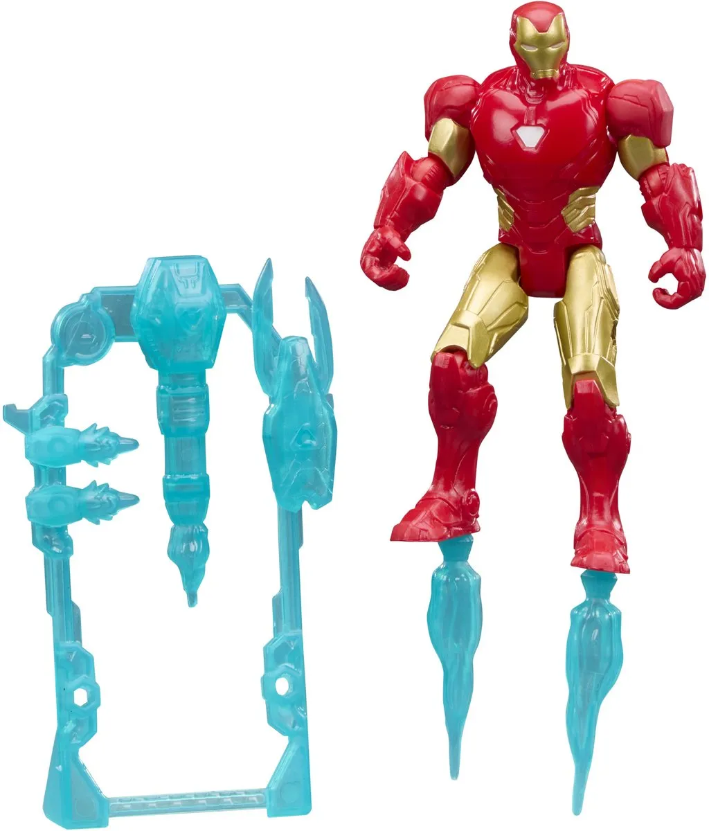 Marvel Avengers ActionVerse Iron Man Actiefiguur 11cm - Multi - afbeelding 3 van 6