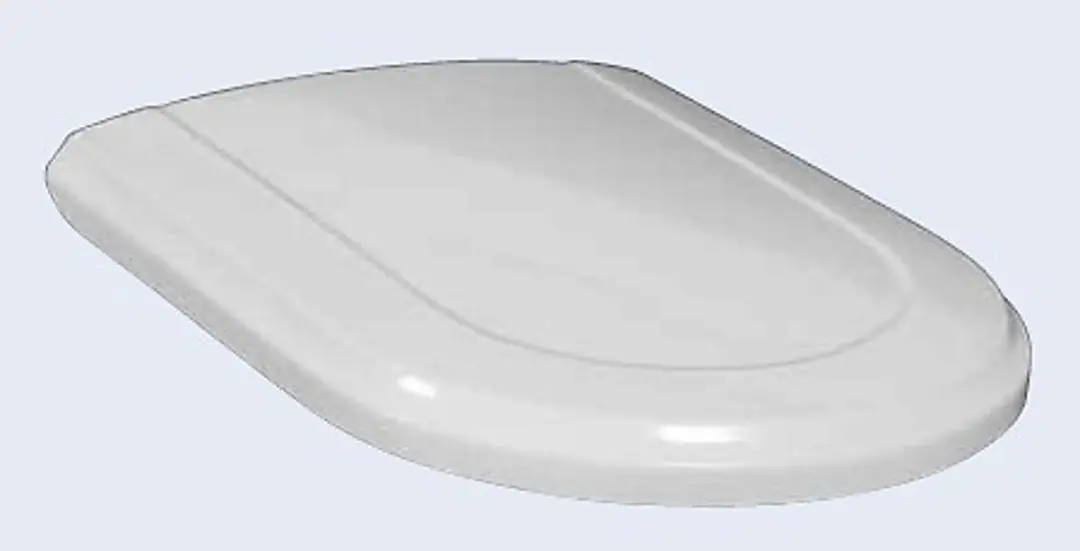 Villeroy & Boch Hommage WC-deksel Softclose Wit - afbeelding 2 van 6