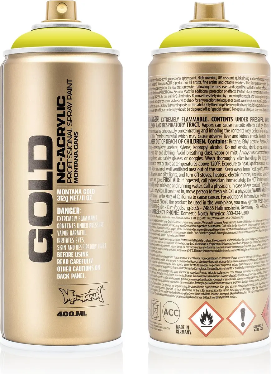Montana GOLD CL6310 Poison Light spuitbus 400ml