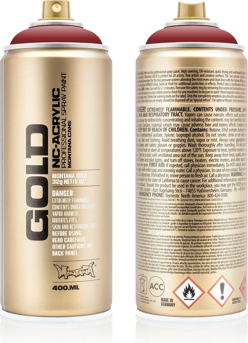 Montana GOLD G8110 Rusto Coat spuitbus 400ml