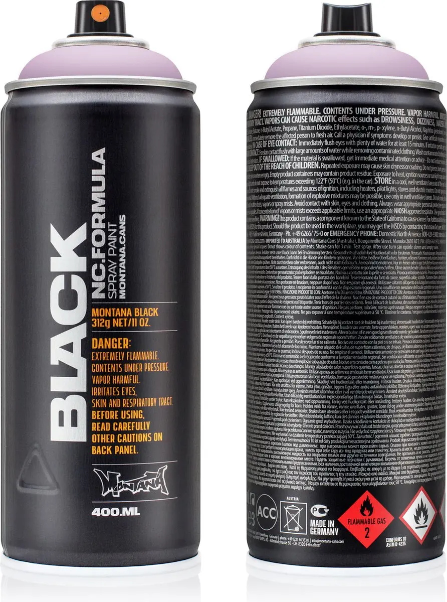 Montana BLACK 3995 Bubble Bath spuitbus 400ml