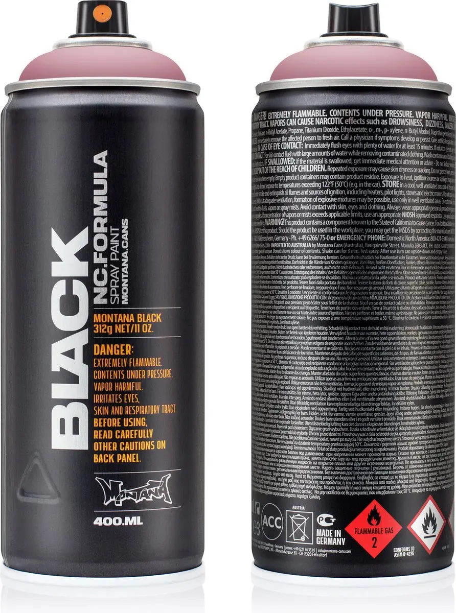 Montana BLACK 4280 Plum spuitbus 400ml