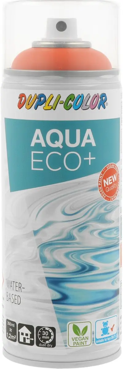 DupliColor Aqua Eco+ RAL2004 Zuiver Oranje Mat Spuitbus 350ml