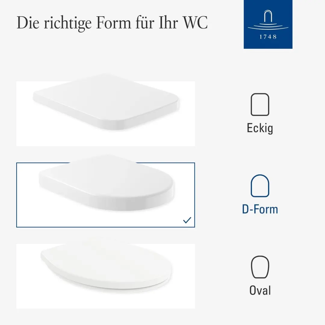 Villeroy & Boch O.Novo Toiletbril - Wit - afbeelding 5 van 6