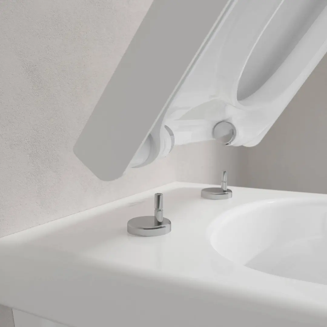 Villeroy & Boch Omnia Architectura WC-deksel - Softclose wit - afbeelding 2 van 6