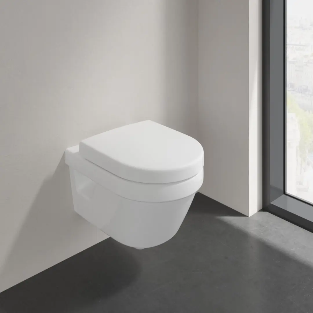 Villeroy & Boch Omnia Architectura WC-deksel - Softclose wit - afbeelding 4 van 6