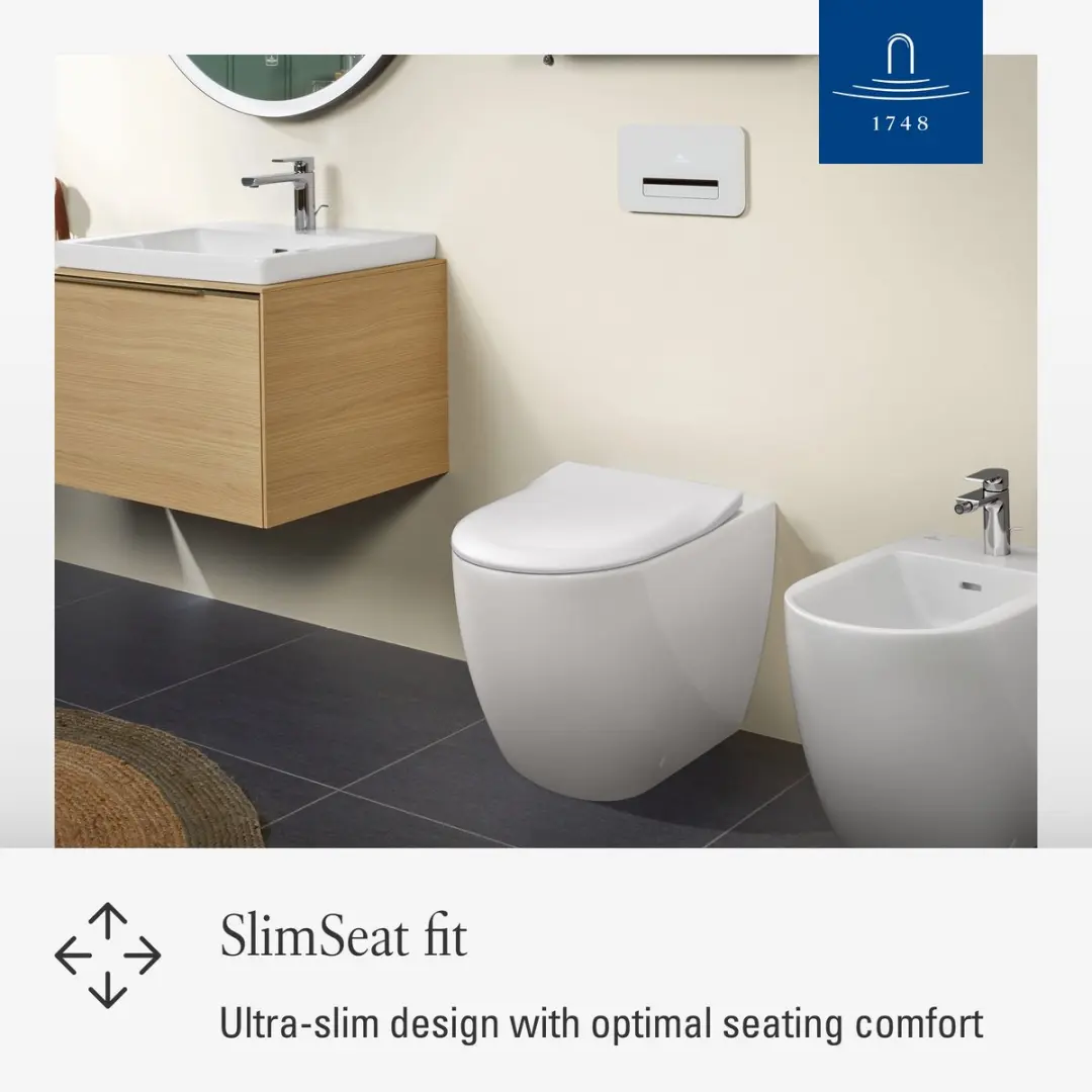 Villeroy & Boch Subway 2.0 Closetzitting Slimseat Wit - afbeelding 3 van 6